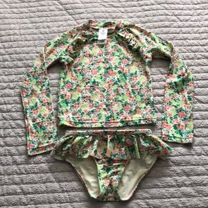 Girls two piece swimsuit